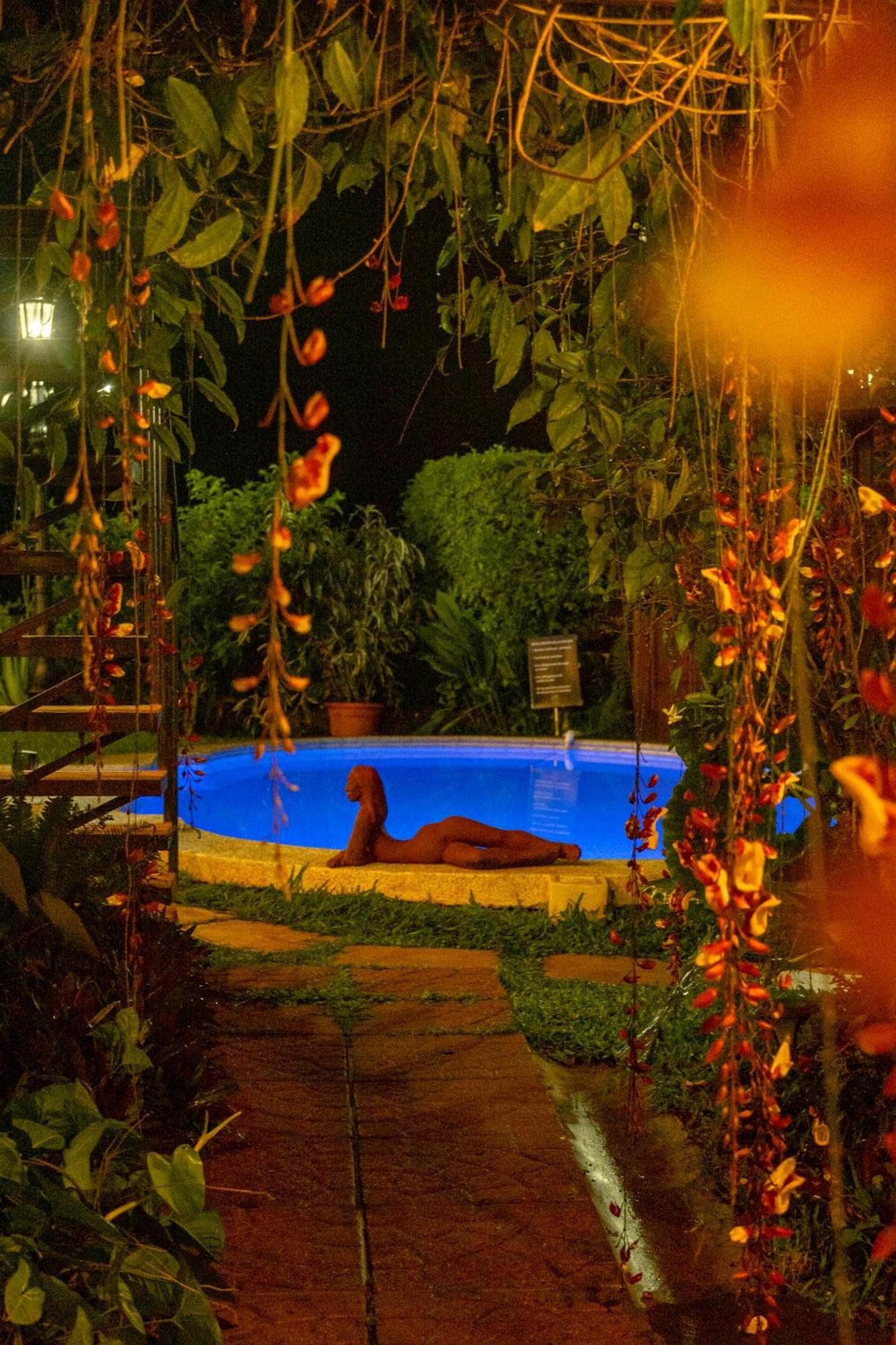 Hotel Juayua Bagian luar foto