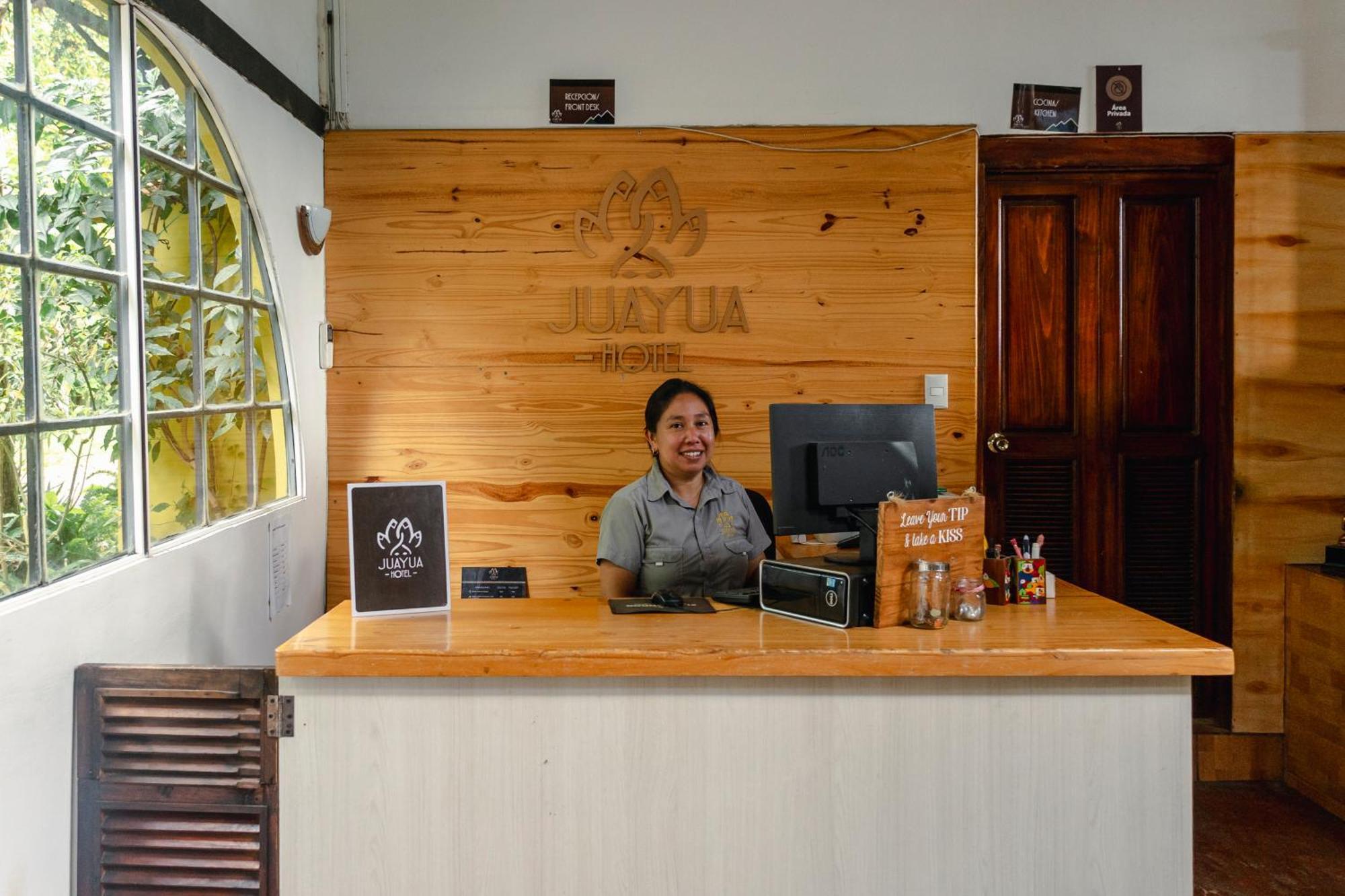 Hotel Juayua Bagian luar foto